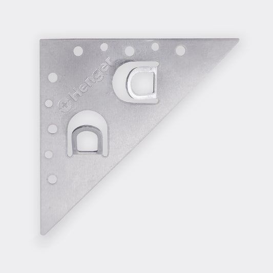 80mm Gallery System Corner Bracket