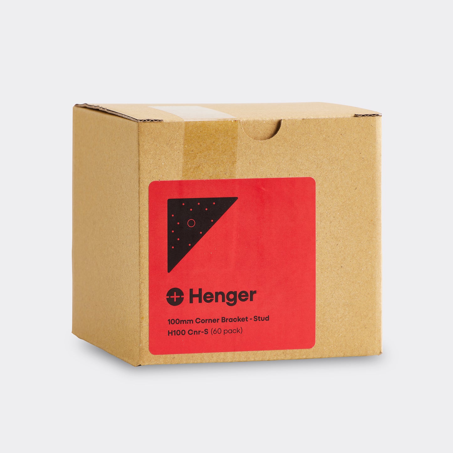 100mm Corner Bracket - Stud